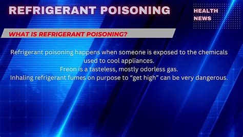 is refrigerant dangerous|Refrigerant Poisoning: Symptoms, Treatments, and。